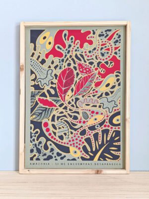 "AMAZONIA" GRABADO ORIGINAL