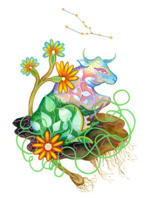 LÁMINA SIGNOS ZODÍACO - TAURO